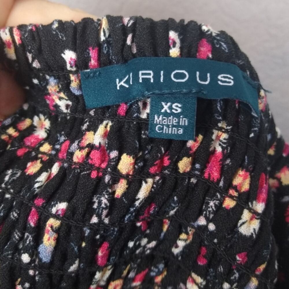 Kirious Smocked Waist Tie Skort Black Size XS - Picture 4 of 14